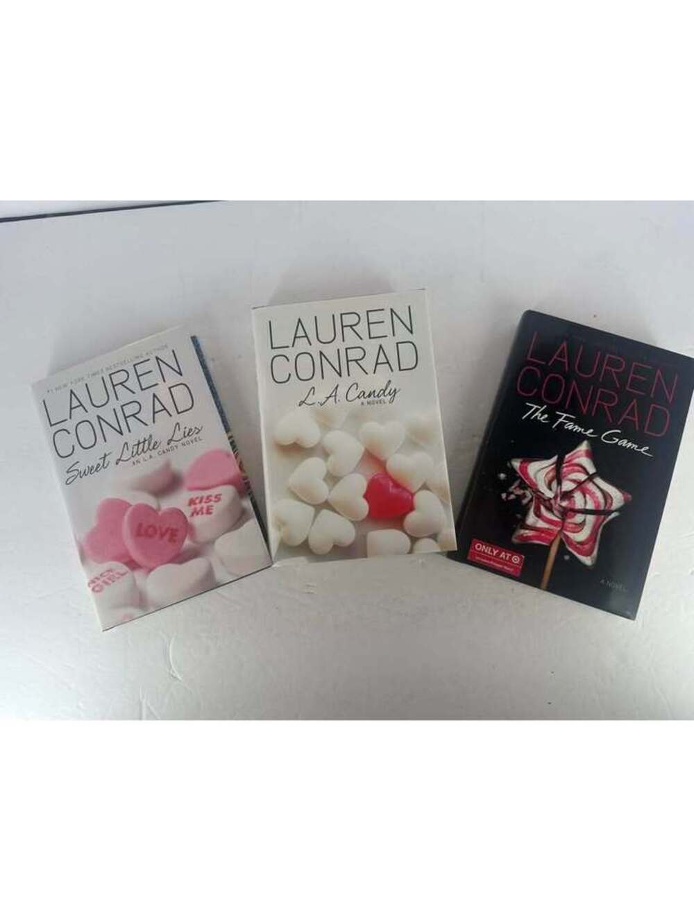 Lauren Conrad Book Bundle: L.A. Candy, Sweet Little Lies, and The Fame Game